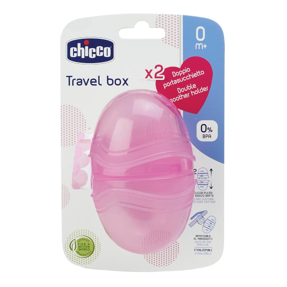 Chicco Porta Succhietto Doppio Rosa 0M+ - Immagine 6