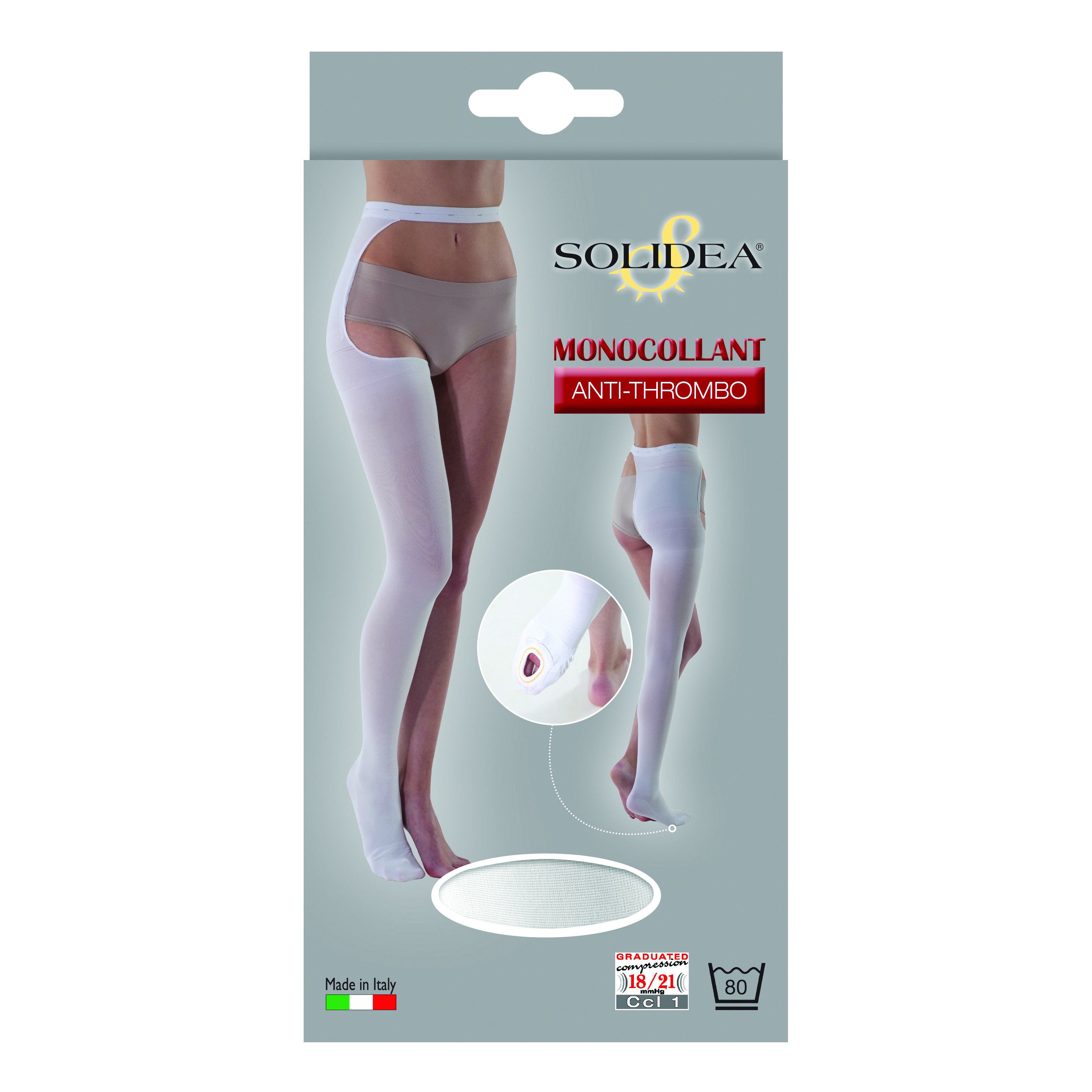 Anti Trombo Calza Compressiva Colore Natur Taglia XL