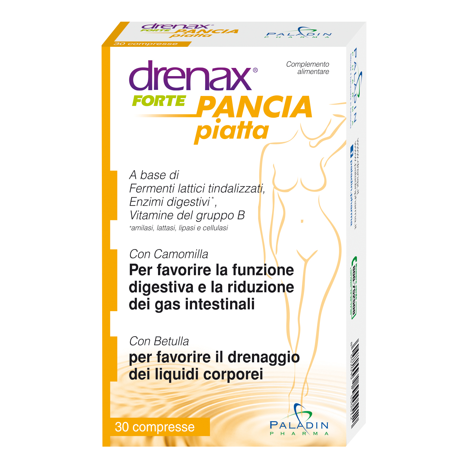 DRENAX FORTE PANCIAPIATTA30CPR