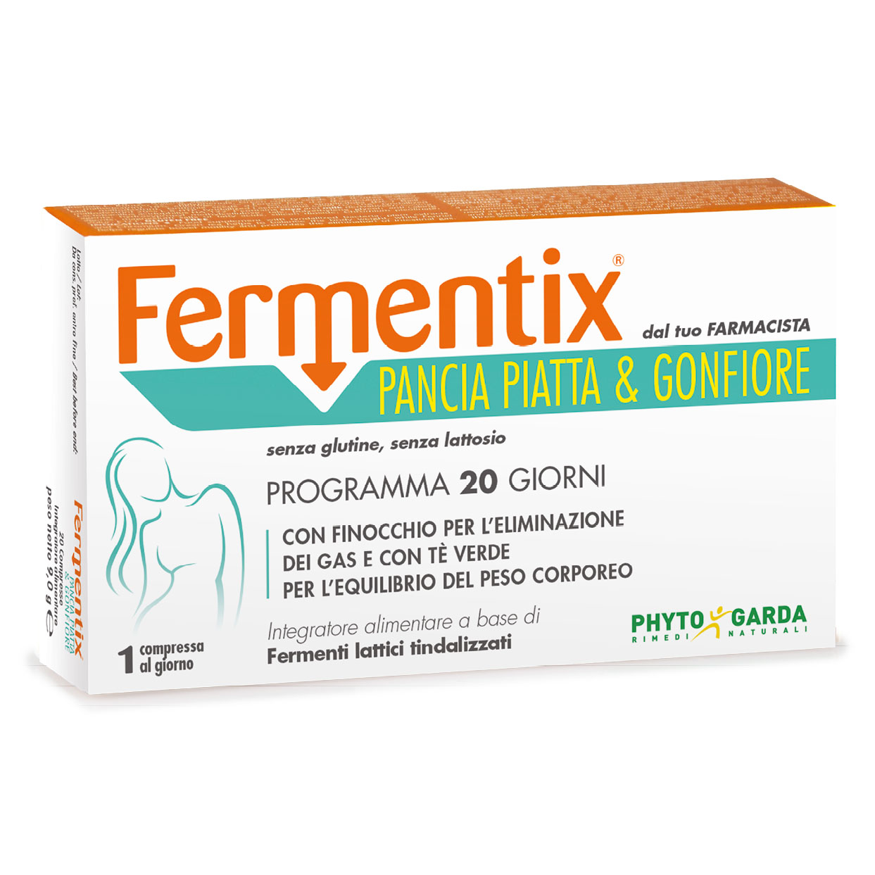 Fermentix Pancia Piatta E Gonfiore 20 Compresse