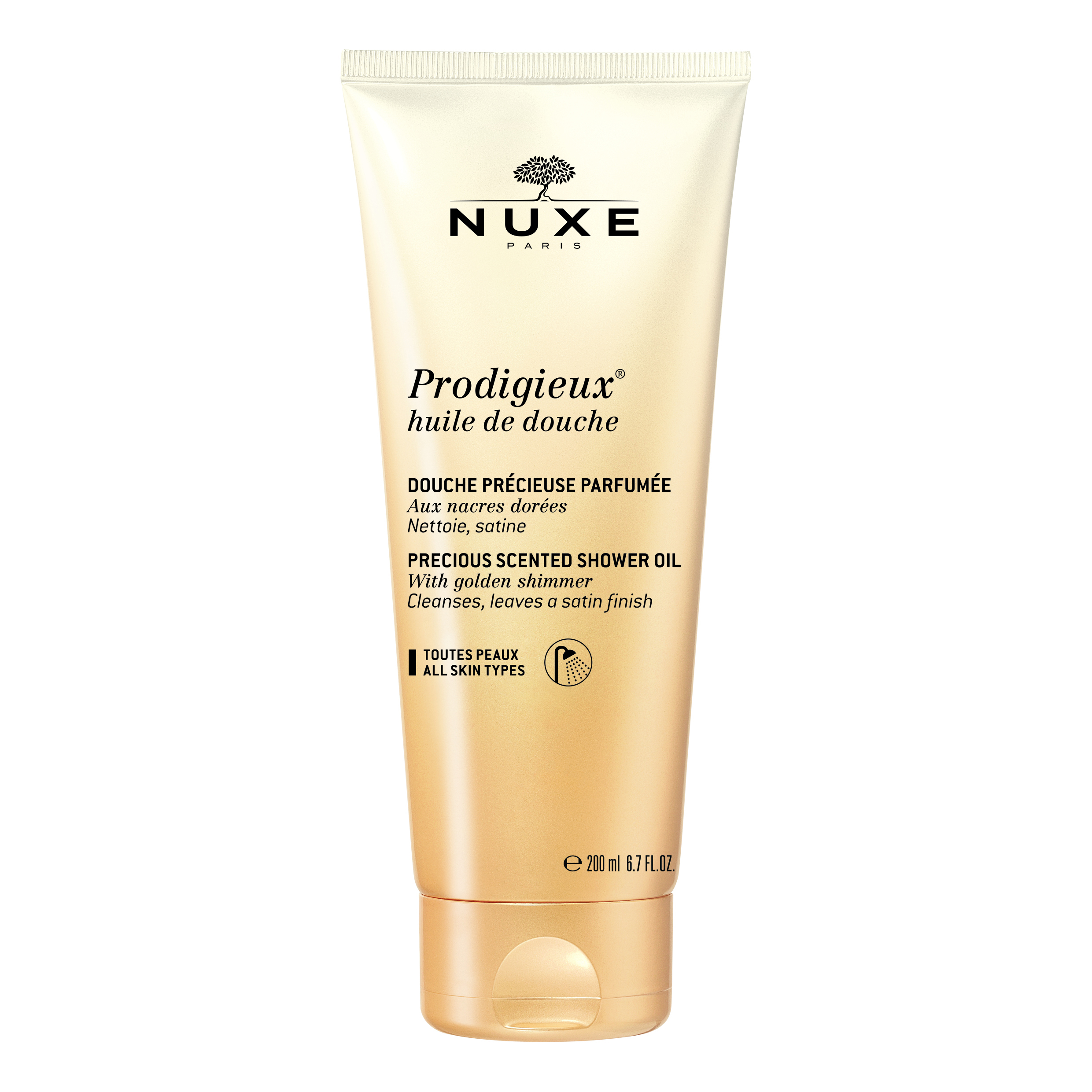 Nuxe Prodigieux Precious Scented Shower Oil 200 Ml - Immagine 4