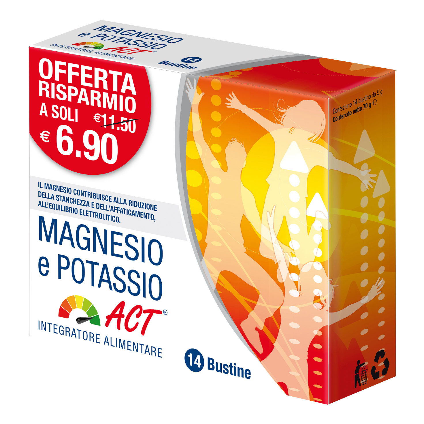 Magnesio potassio act 14bust - Immagine 6