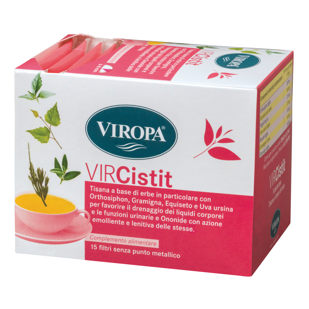 Viropa Vircist Tisana Per Vie Urinarie 15 Filtri - Immagine 3