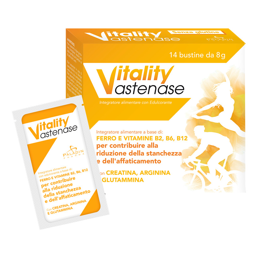 Paladin Pharma Spa Vitality Astenase 14 Bustine - Immagine 2