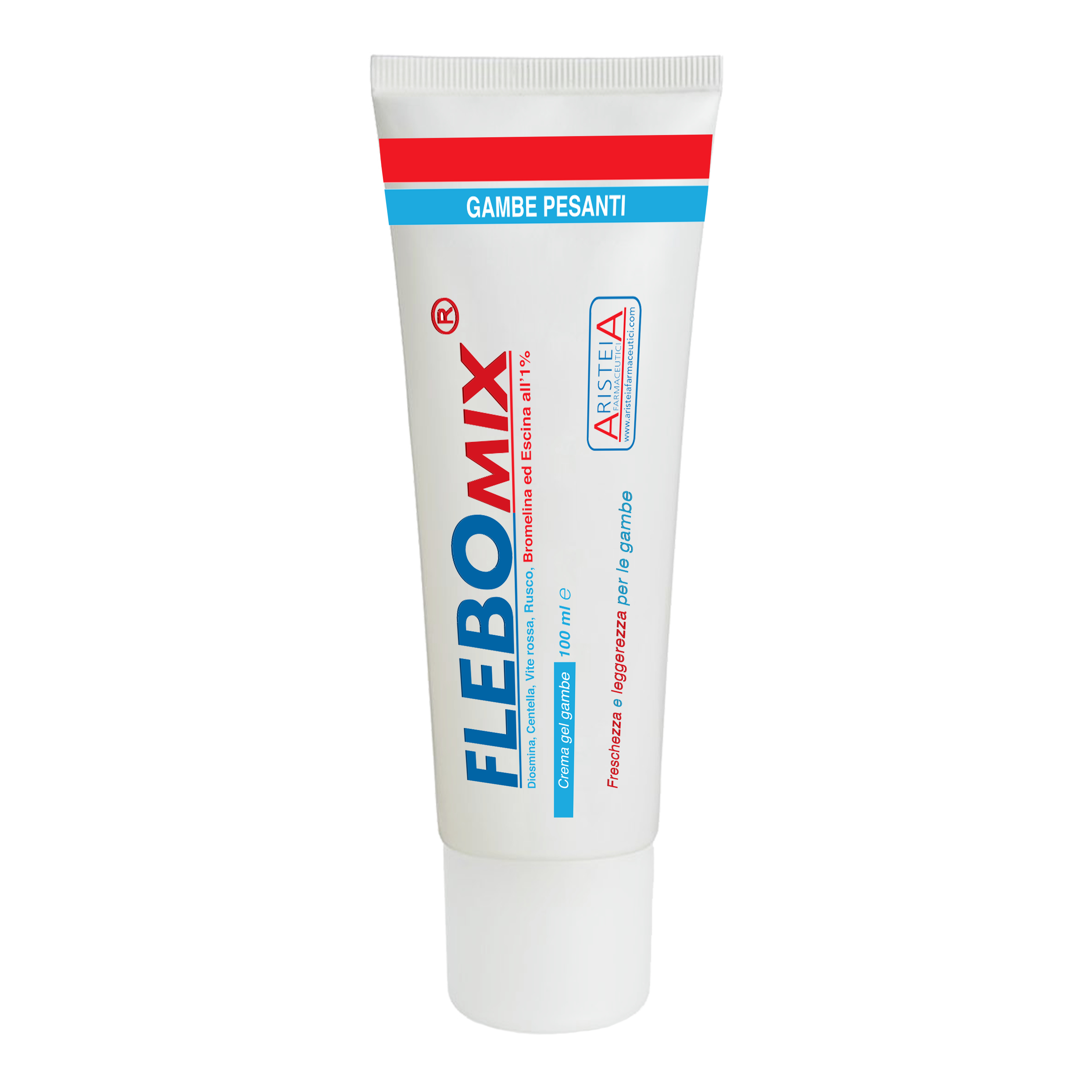 Aristeia Farmaceutici Crema Flebomix Gel Per Benessere Gambe 100 Ml - Immagine 7