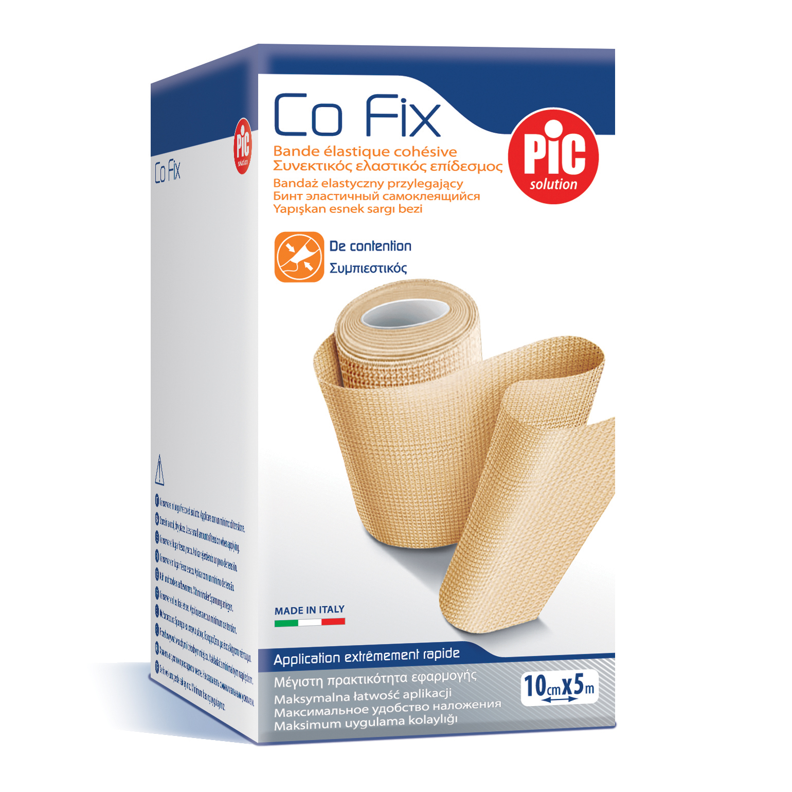 Pic Solution Benda Elastica Coesiva Pic Co Fix Per Compressione, 6X5m - Immagine 5