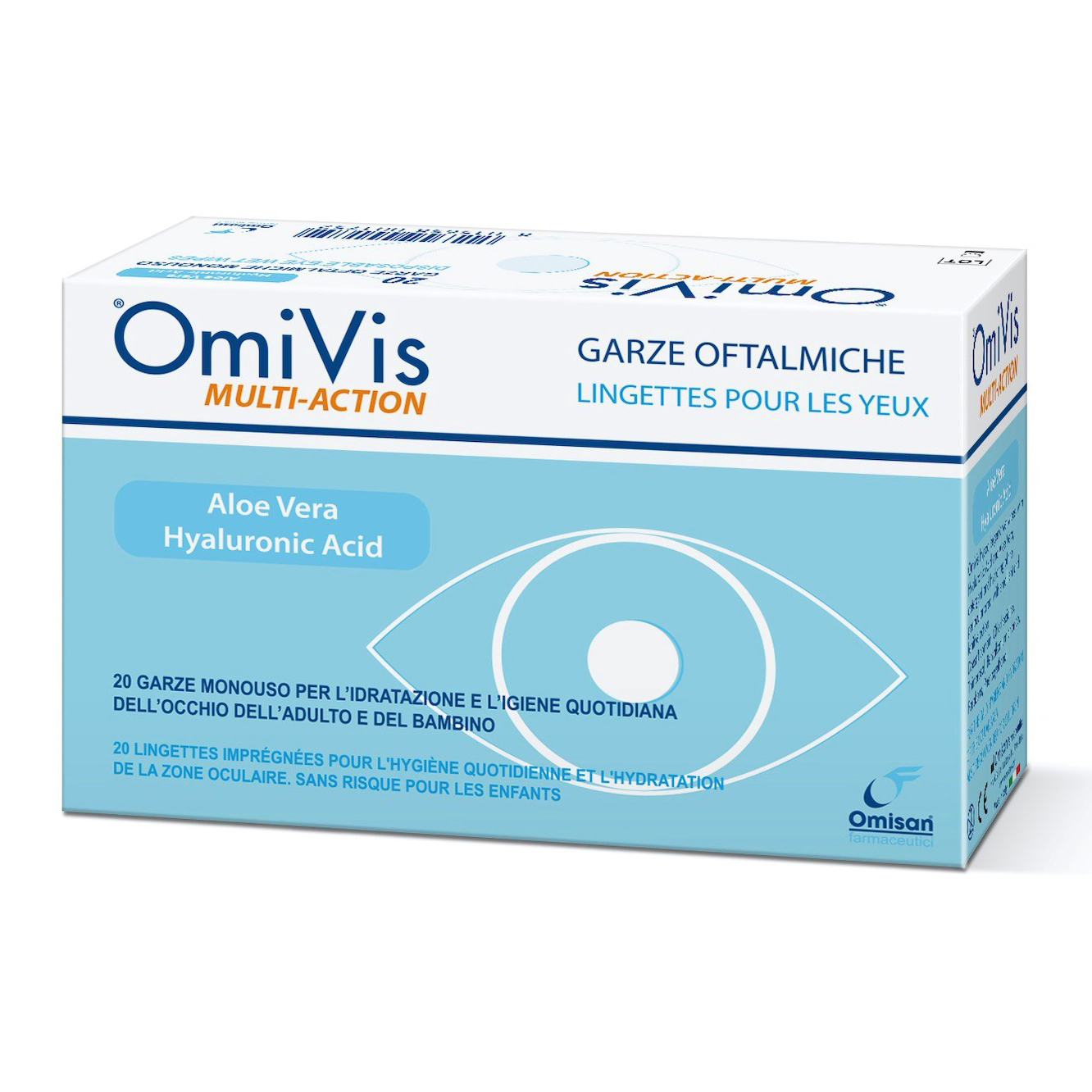 Omisan Farmaceutici Srl Omivis Garze Oft.20pezzi - Immagine 5