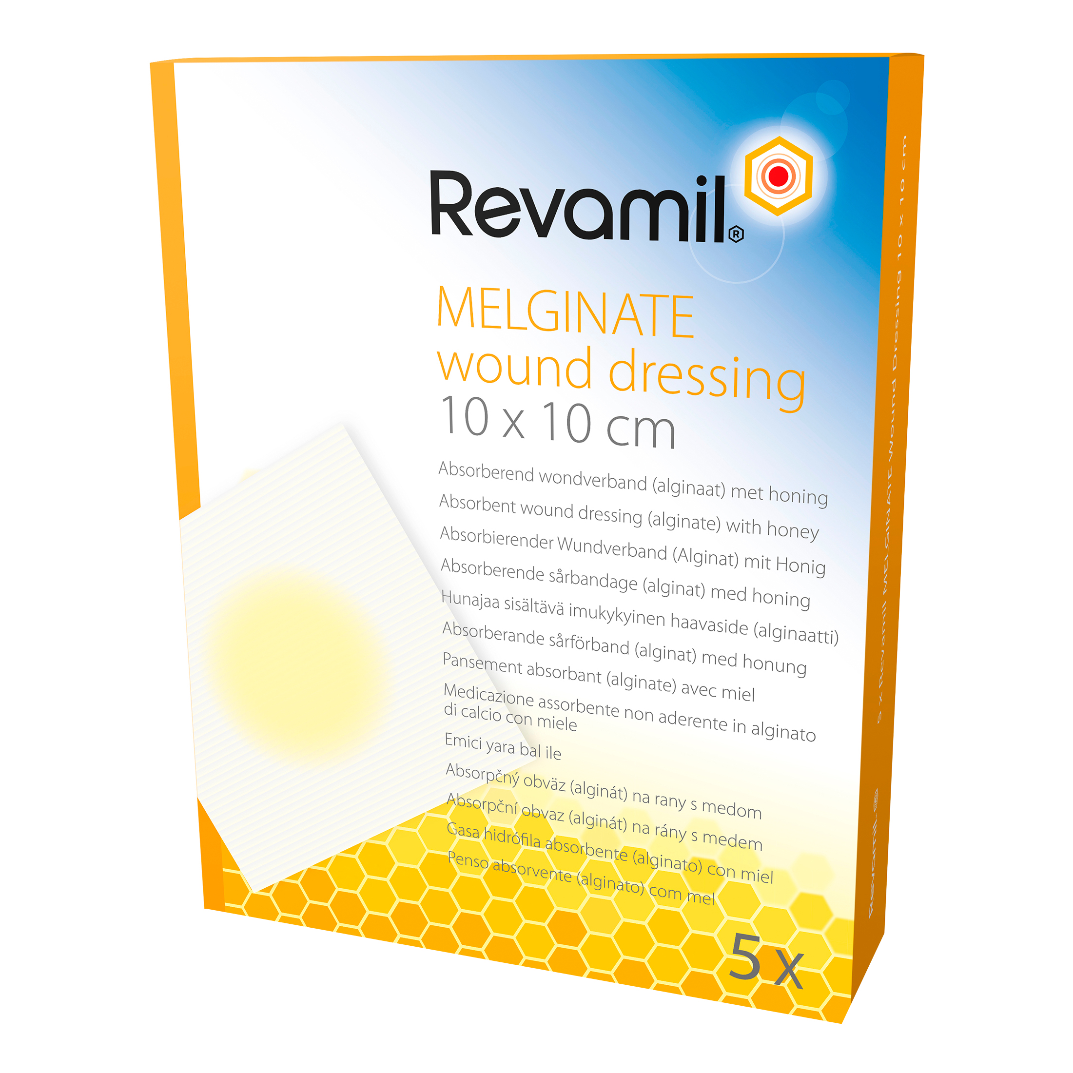 Revamil Garze Imbevute Di Miele 10 X10 Cm 10 Pezzi - Immagine 4