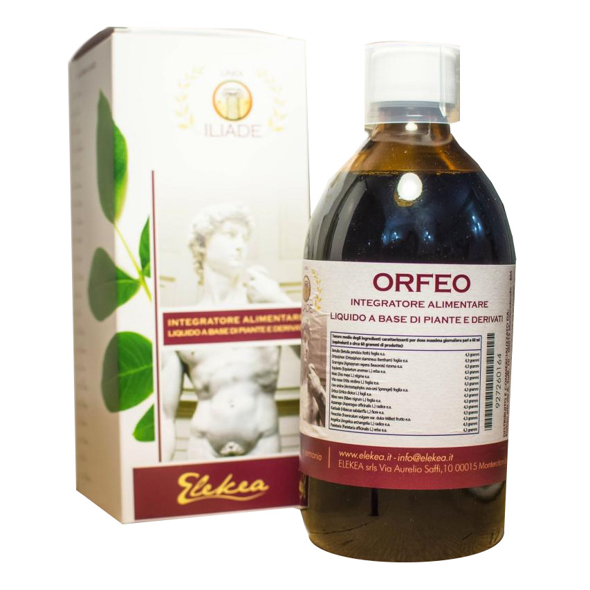 Elekea Rossa/Nero Integratore Orfeo Drenante E Depurativo, 500Ml - Immagine 6