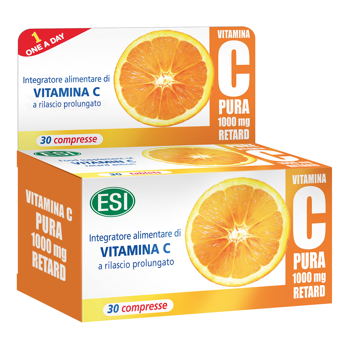 Vitamina C Pura 1000 mg Retard 30 Compresse - - - Immagine 7