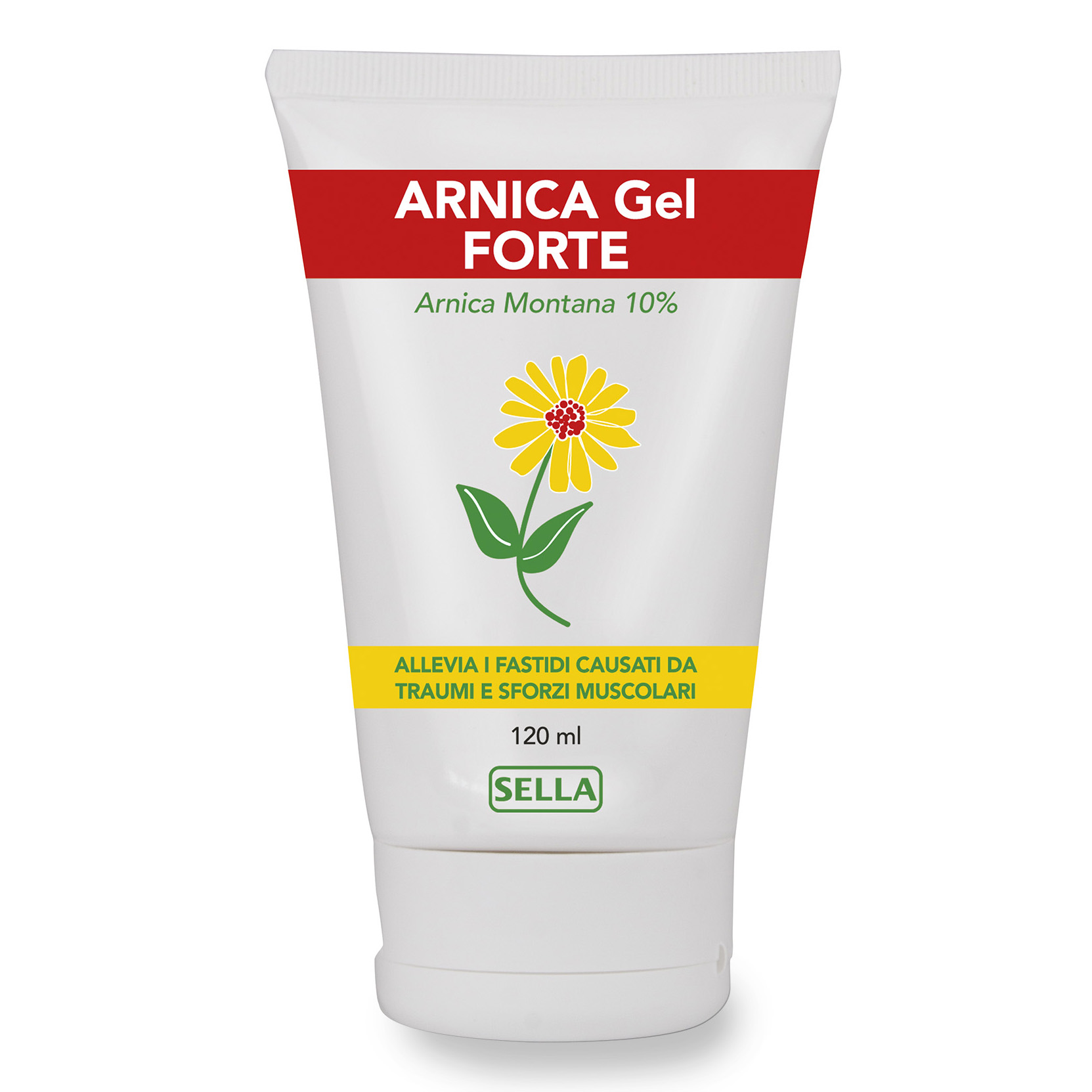Arnica Gel Forte 10% per Traumi e Sforzi Muscolari 120 ml - Sella - Immagine 5