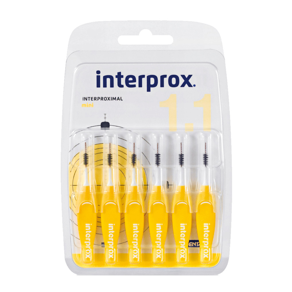 SPAZZOLINI DA DENTI INTERPROX MINI, CONFEZIONE DA 6 - Immagine 6