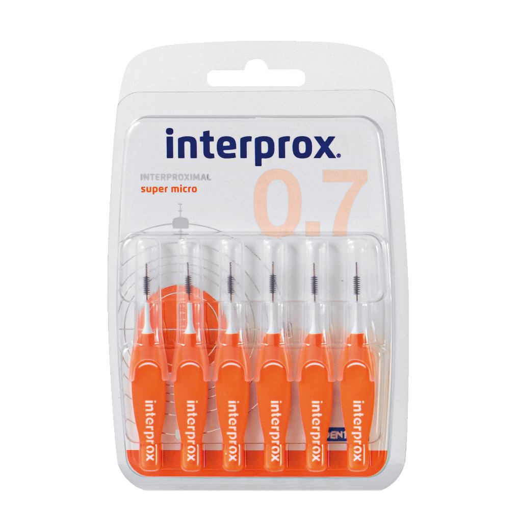 Dentaid Bianche/Nere Interprox Super Micro, 6 Testine - Immagine 5