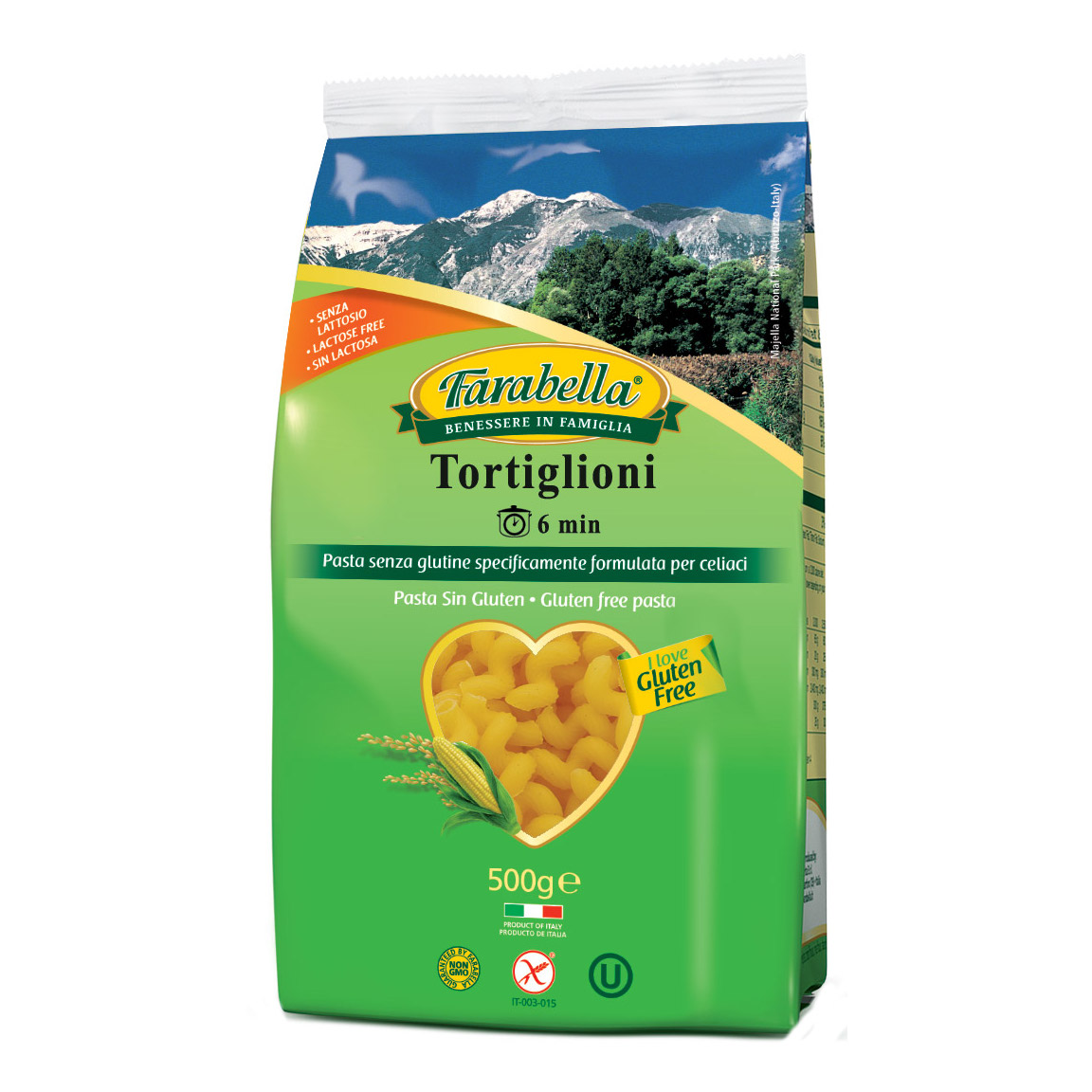 FARABELLA Tortiglioni - Pasta senza glutine 500 g - Immagine 6