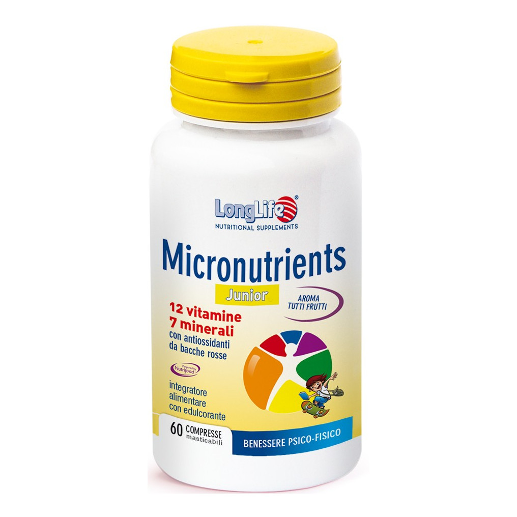 Micronutrients Junior 60 Tavolette Longlife