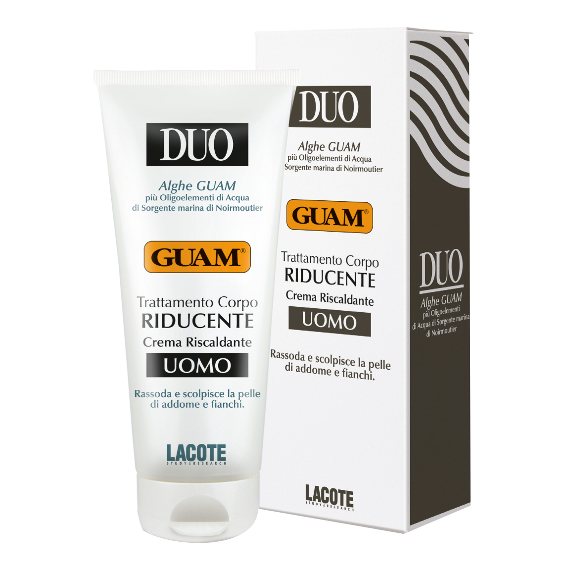 Guam Duo Uomo Riducente - Crema Riscaldante Addome E Fianchi 200 ml - Immagine 5