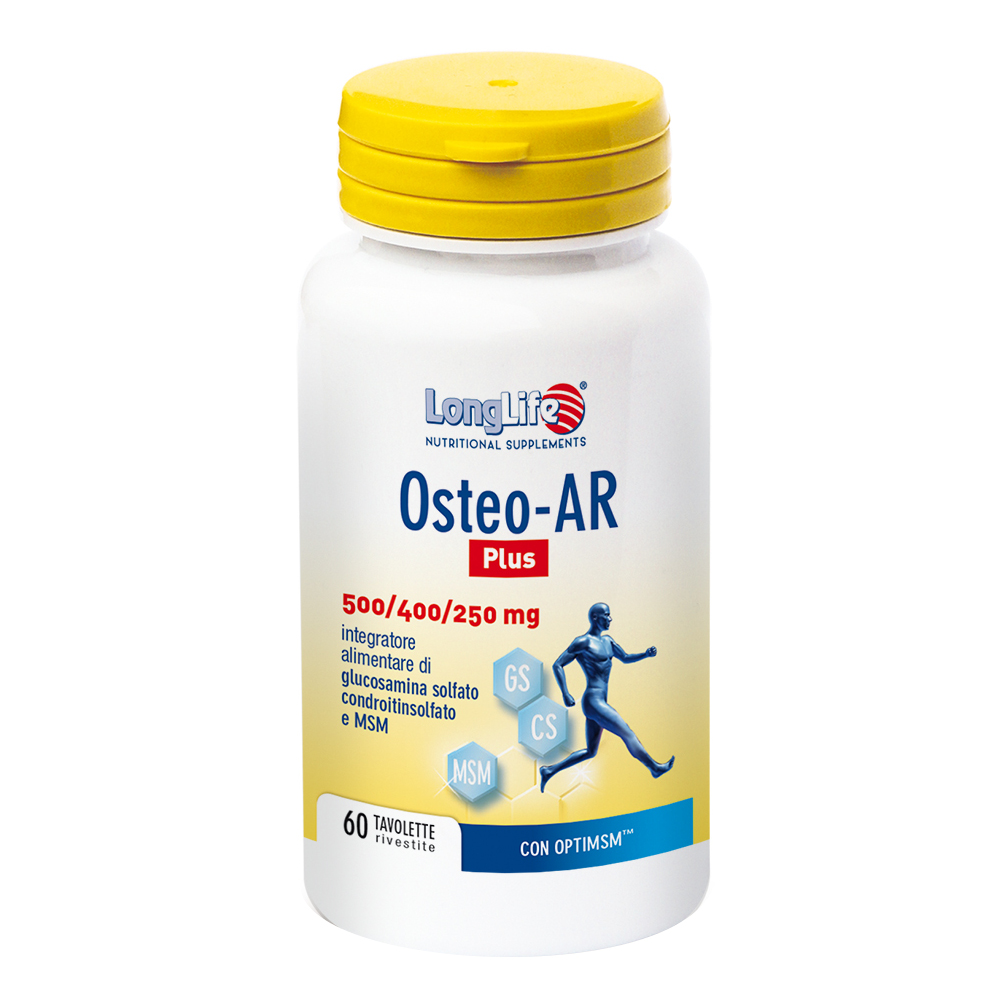 Longlife Osteo-Ar Plus 60 Tavolette - Integratore Per Le Ossa - Immagine 10