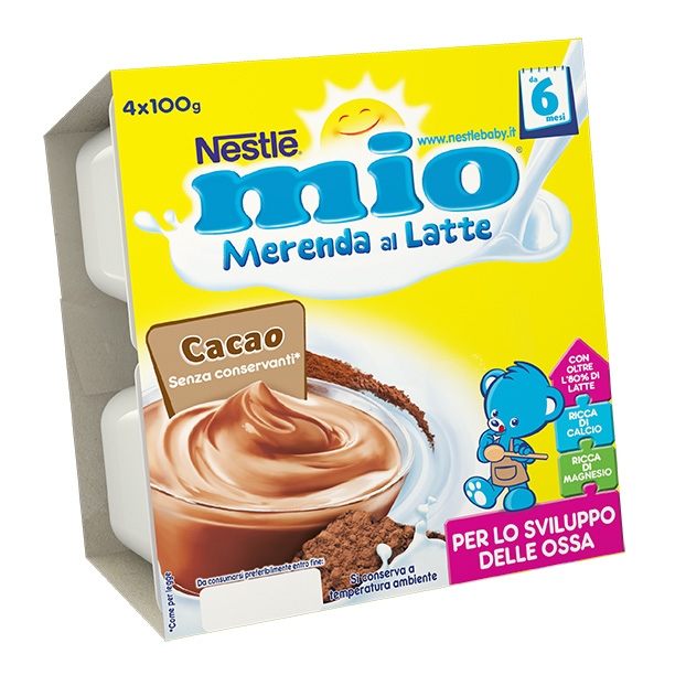 Nestle Nestle' - Merenda Lattea Cacao 4X100 Gr - Immagine 5
