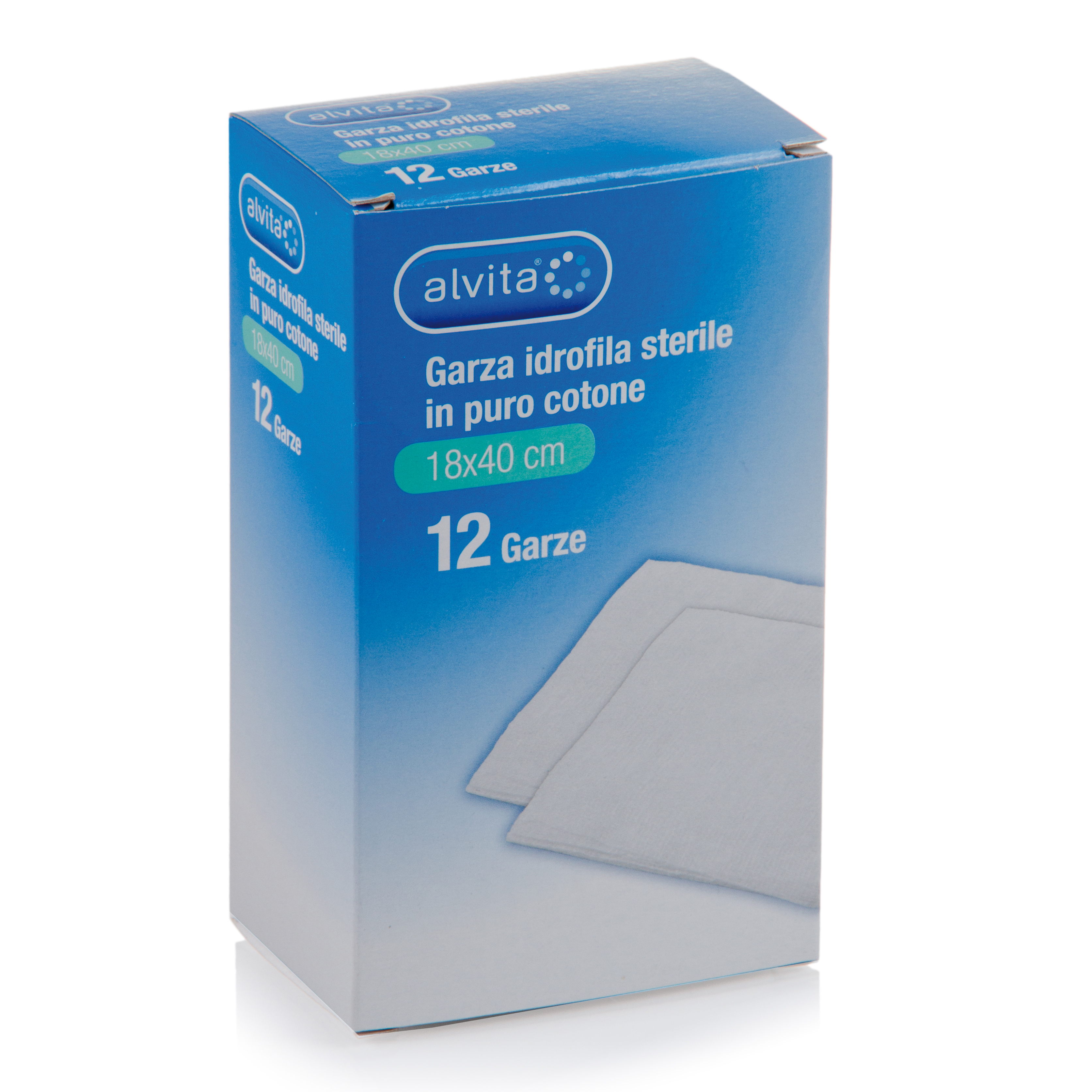Alvita Garza Compressa Tnt 18 X40 Cm 12 Pezzi - Immagine 3