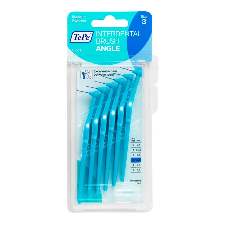 Tepe Verde Spazzolino Interdentale, Spazzolini Interdentali Angolo Iso 3 (6X, 0.60 Mm) - Immagine 11