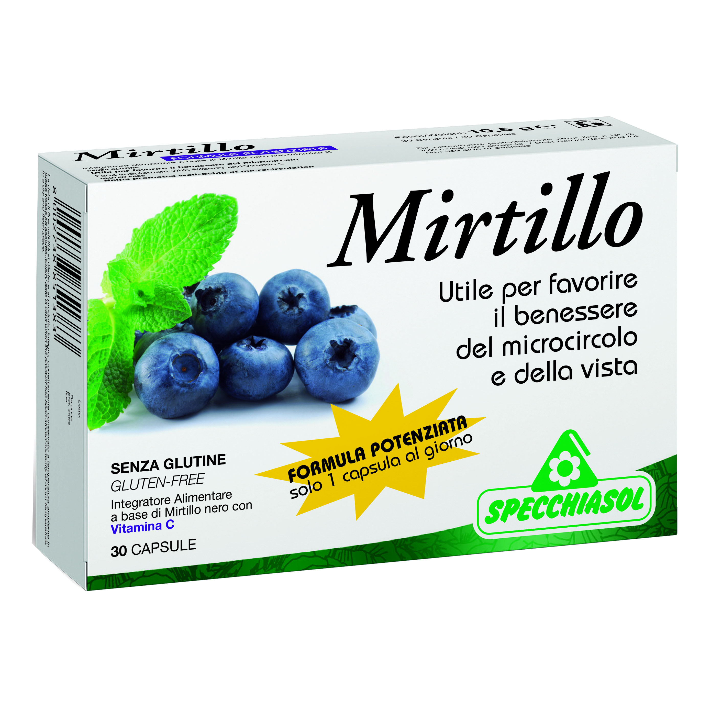 Mirtillo 30 Capsule