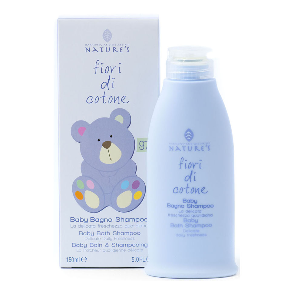 Nature's Fiori di Cotone Baby Bagno Shampoo 150 ml. 2 Confezioni - Immagine 6