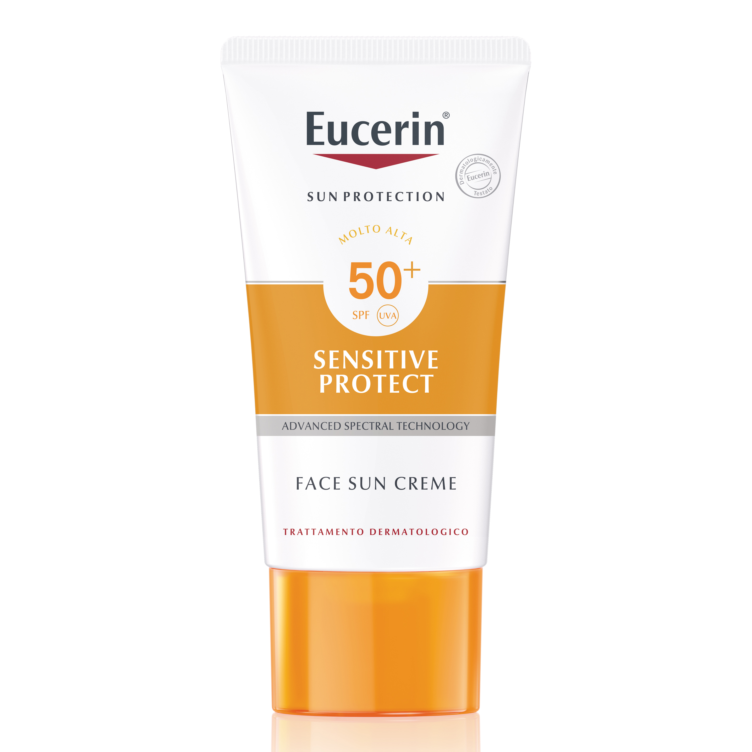 Eucerin Crema Sun Viso Solare Per Pelli Secche Fp 50+ 50Ml - Immagine 5
