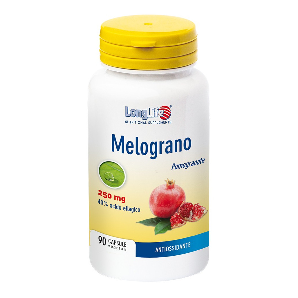 Longlife Antiossidanti Multifunzionali Longlife Melograno 40% 90 Capsule Vegetali Pz Bambino - Immagine 10