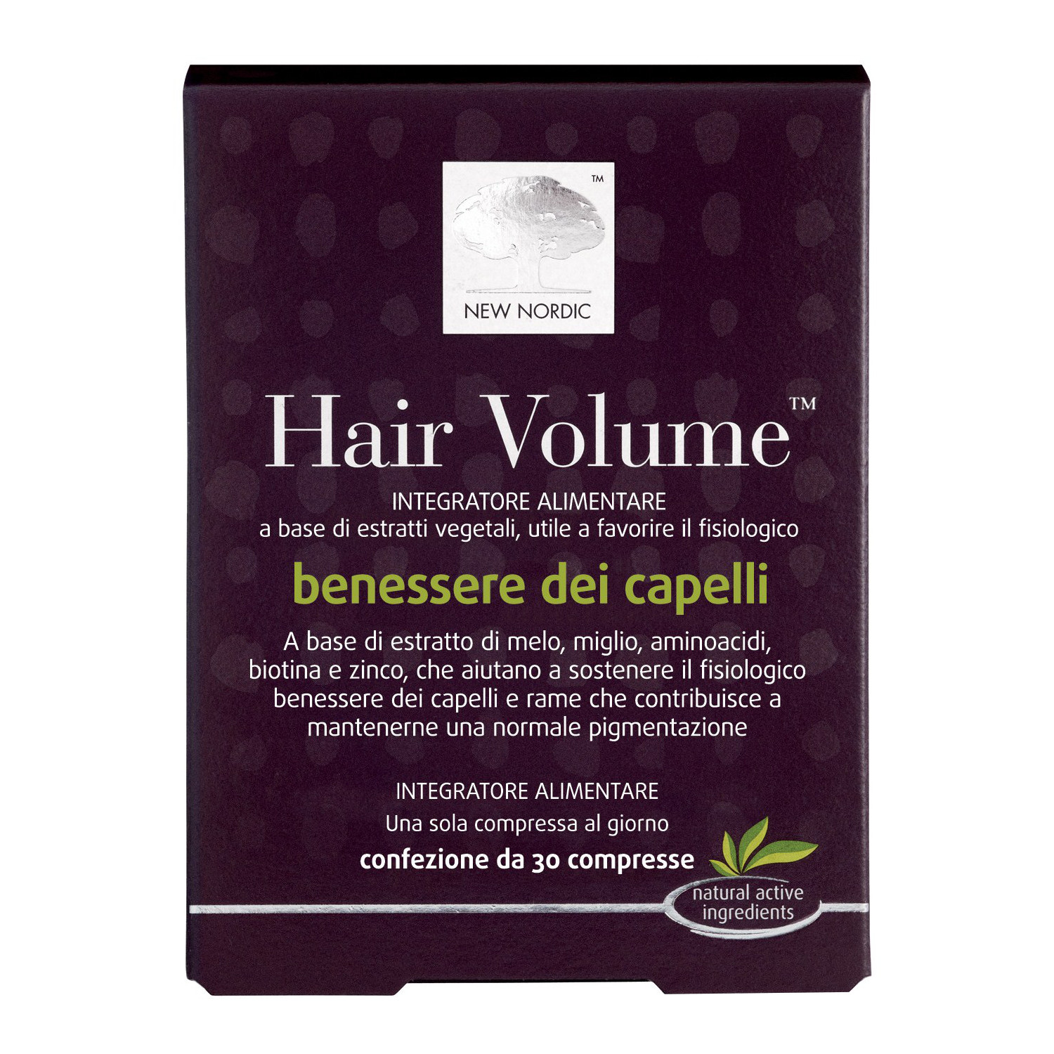Hair Volume 30 Compresse - Integratore Per Il Benessere Dei Capelli - Immagine 2
