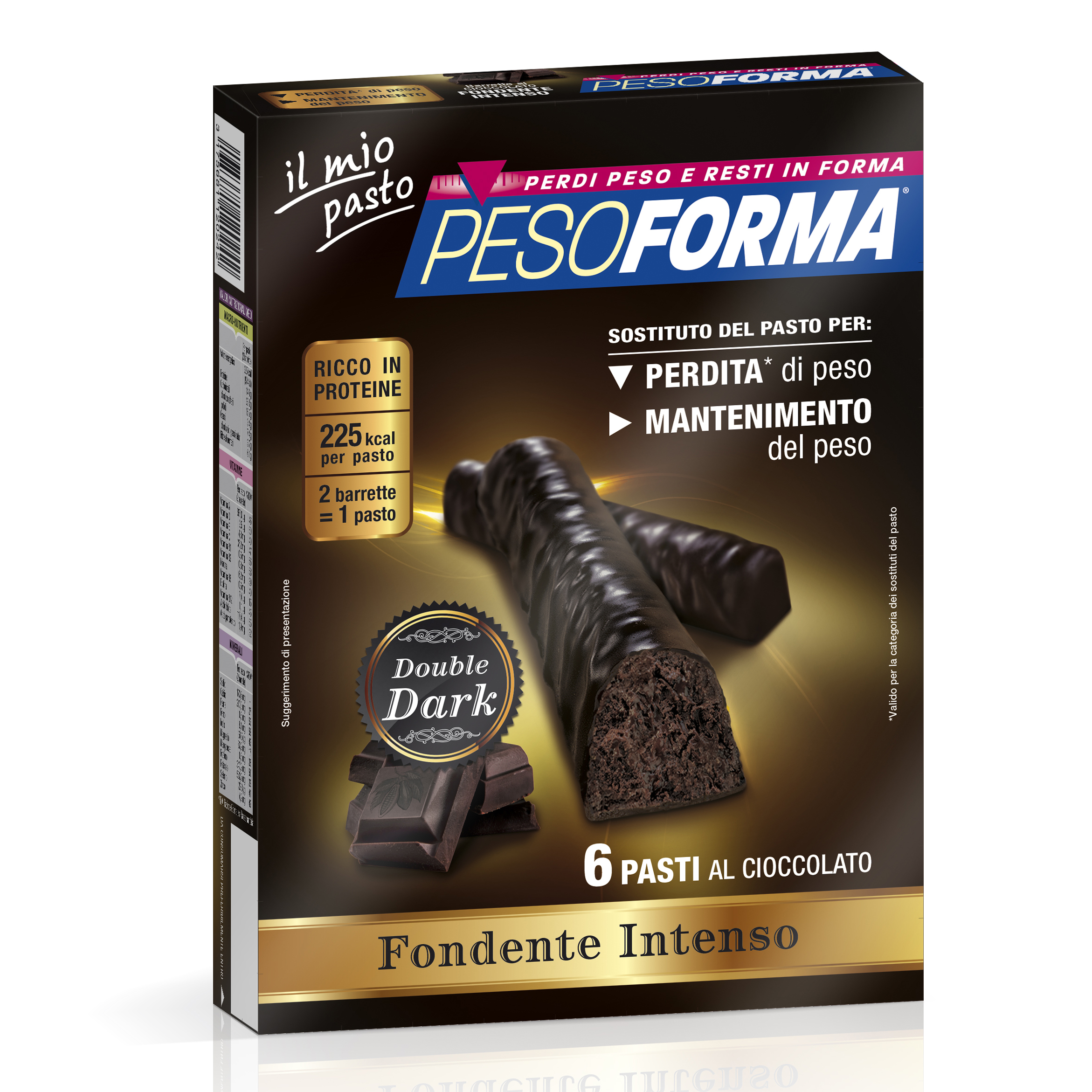 Pesoforma Barretta Double Dark 6 Pasti 12 X 31 G - Immagine 10