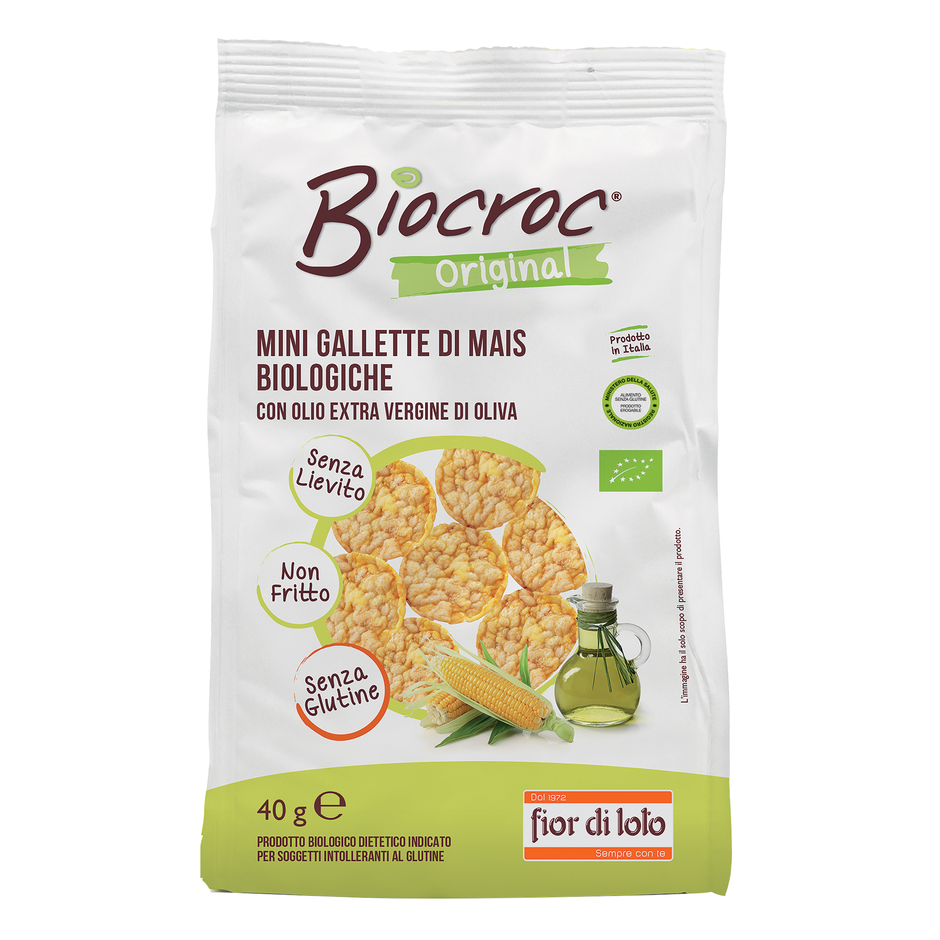 Biotobio Biocroc Mini Gall Mais Bio 40G - Immagine 2