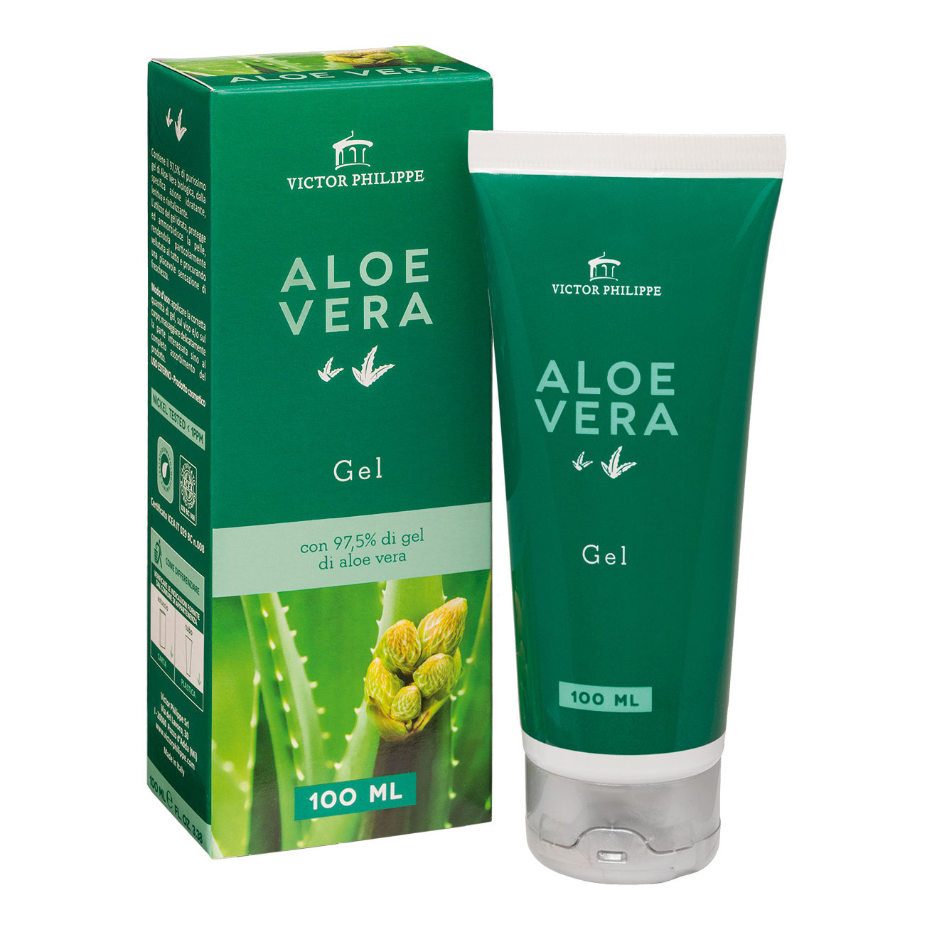 Victor Philippe Aloe Vera Gel Bio 100 Ml - Immagine 3