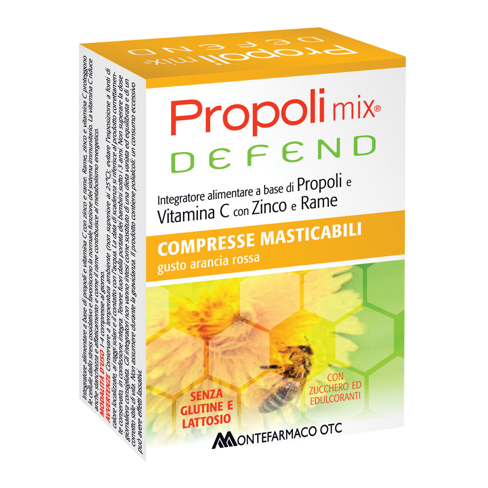 Propoli Mix Defend 30 Compresse Adulti Montefarmaco