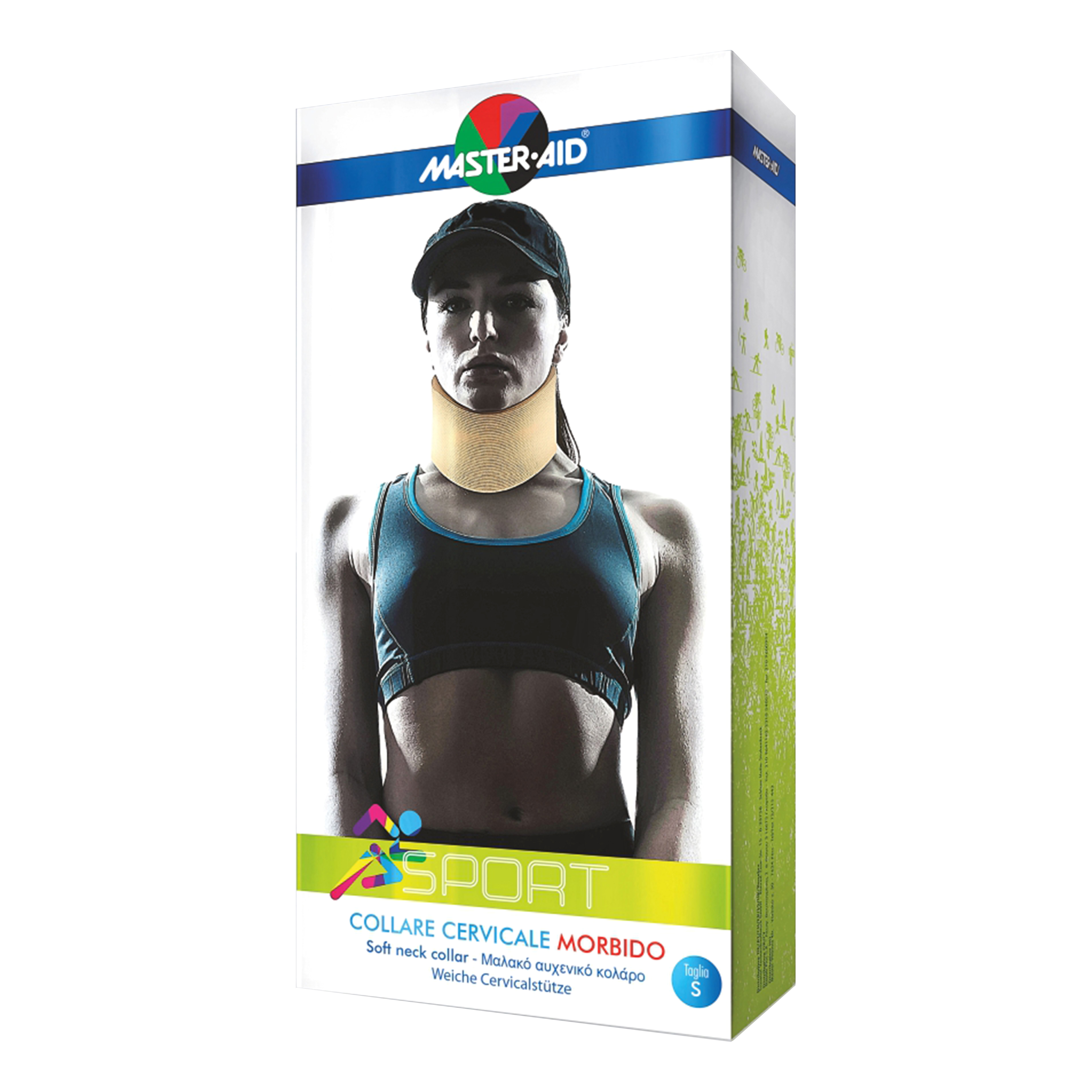 Master-Aid Collare Cervicale Morbido Sport S 1 Pz Bendaggio/I - Immagine 7