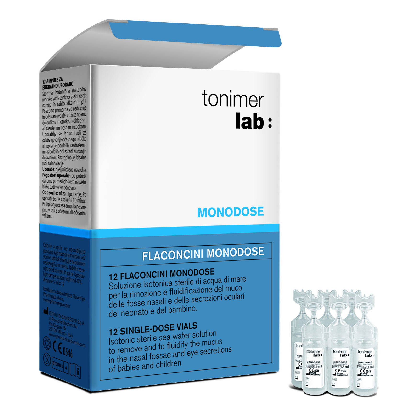Tonimer Lab 12 Flaconcini Monodose 5ml