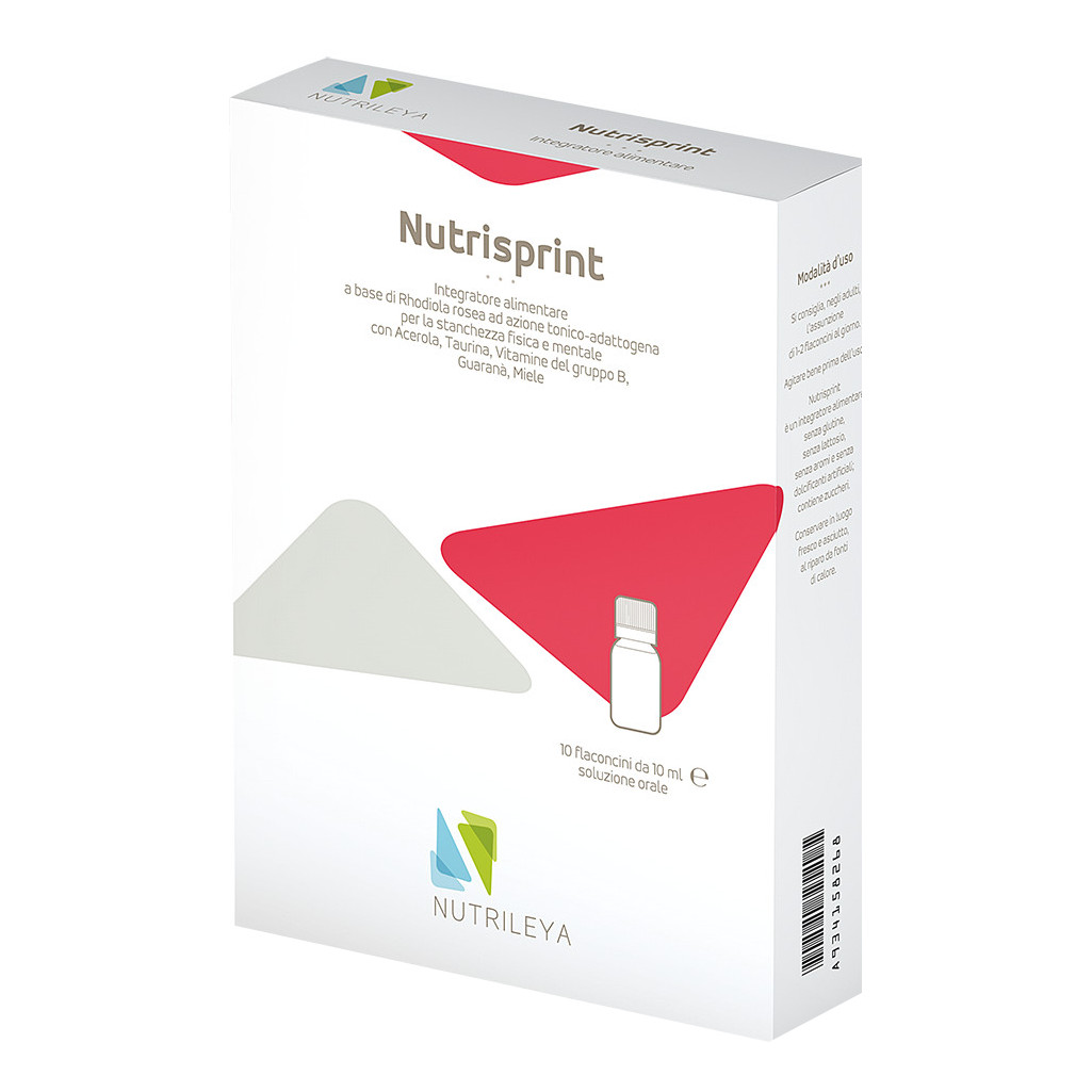 Nutrileya Nutrisprint Integratore Energizzante 10 Flaconcini - Immagine 7
