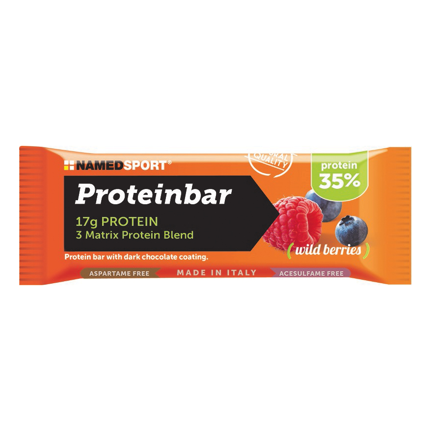 Named Sport Proteinbar Barretta Gusto Superior Choco 50 G Wild Berries - Immagine 6