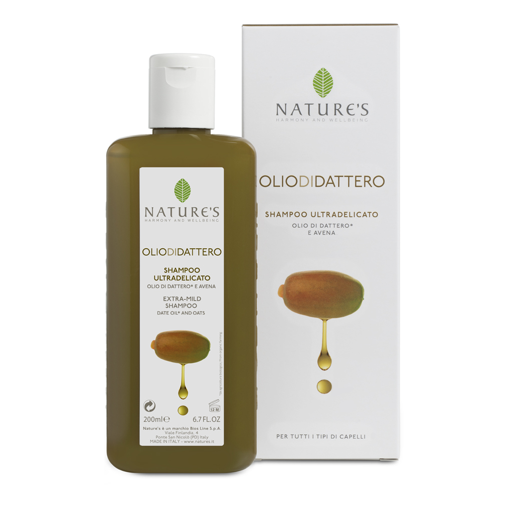 Nature's Bios Line Olio Di Dattero Shampoo Ultra Delicato 200Ml - Immagine 8
