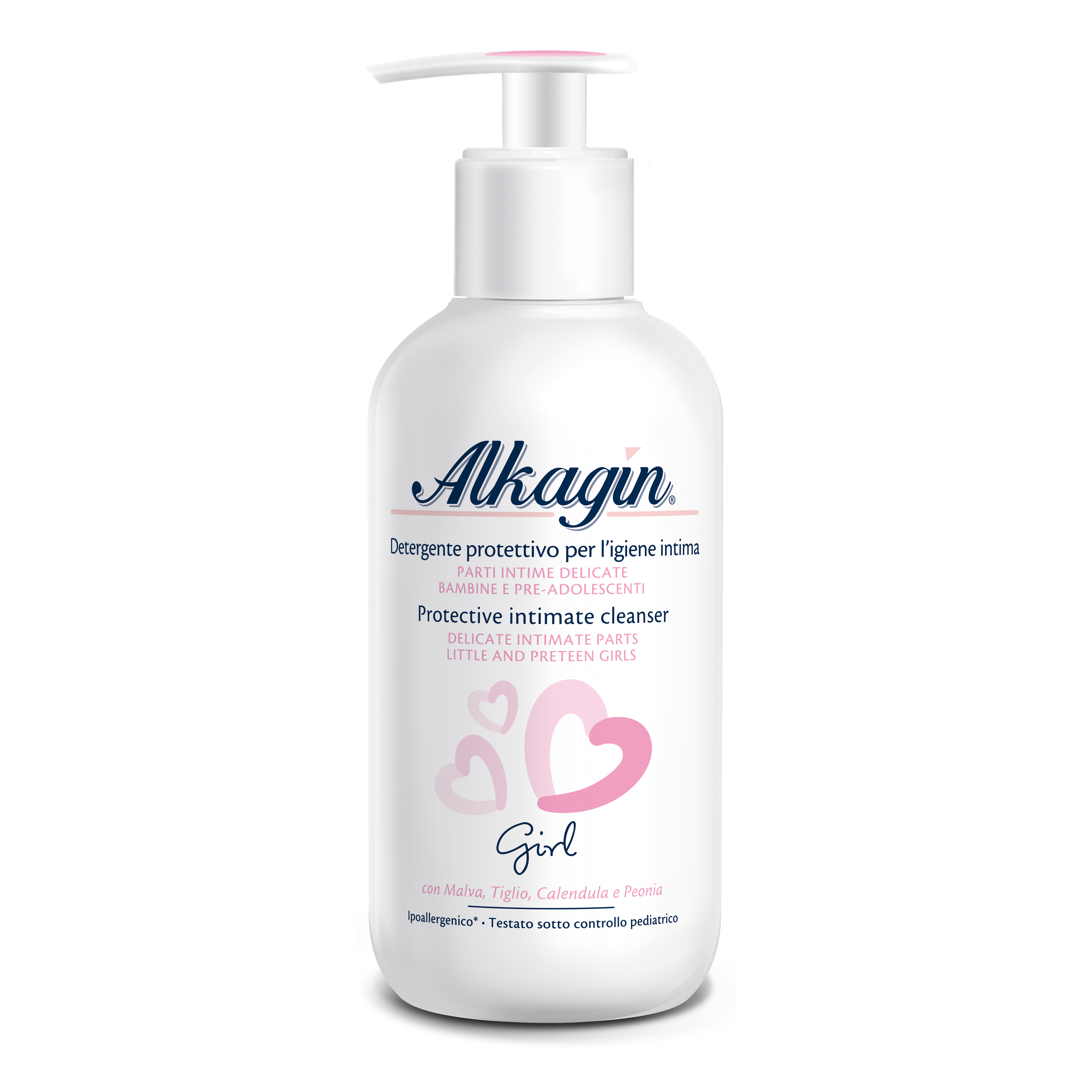 ISTITUTO GANASSINI Alkagin Girl - Detergente Protettivo Per L'Igiene Intima 250 ml - Immagine 3