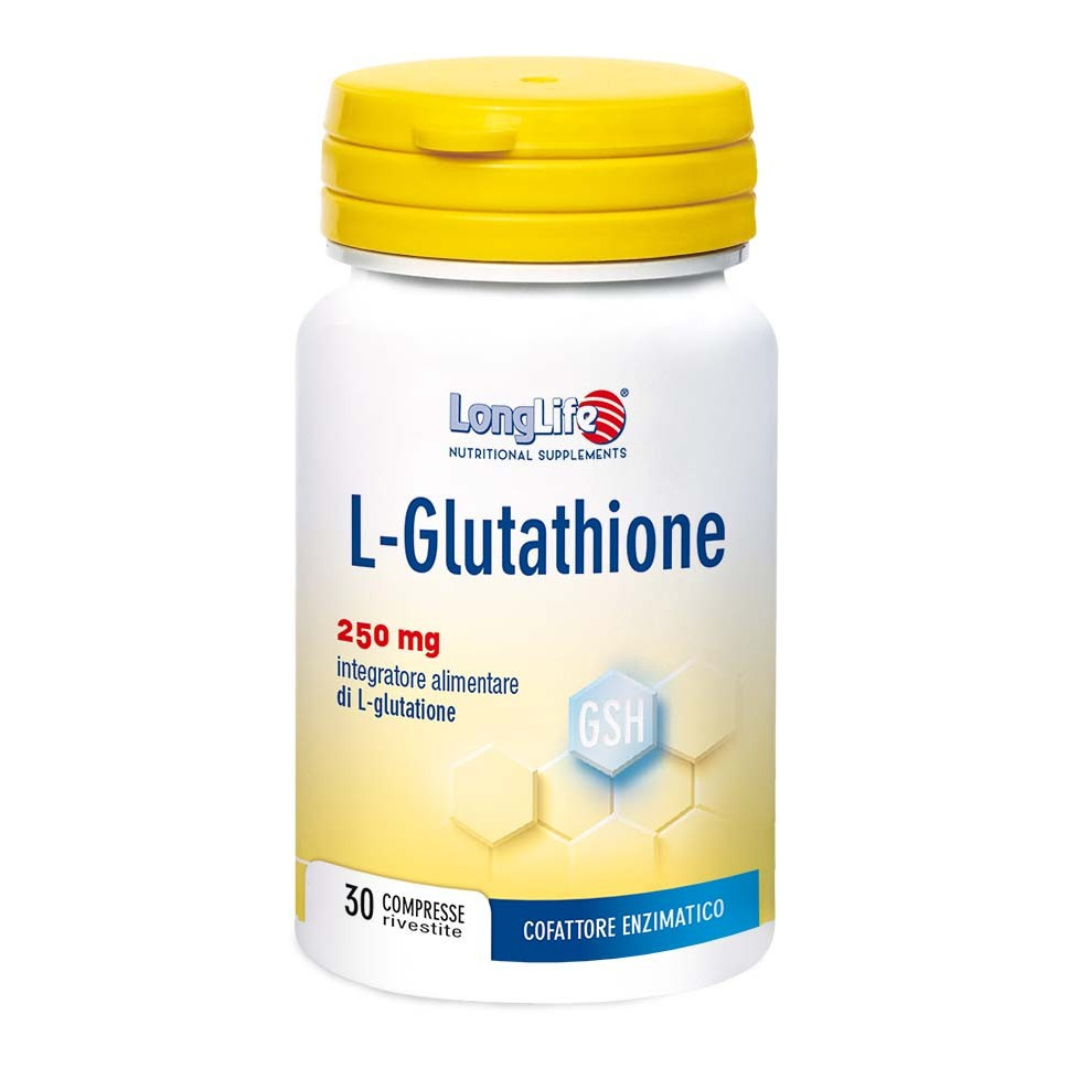Longlife L-Glutathione 30 Compresse - Integratore Depurativo - Immagine 8