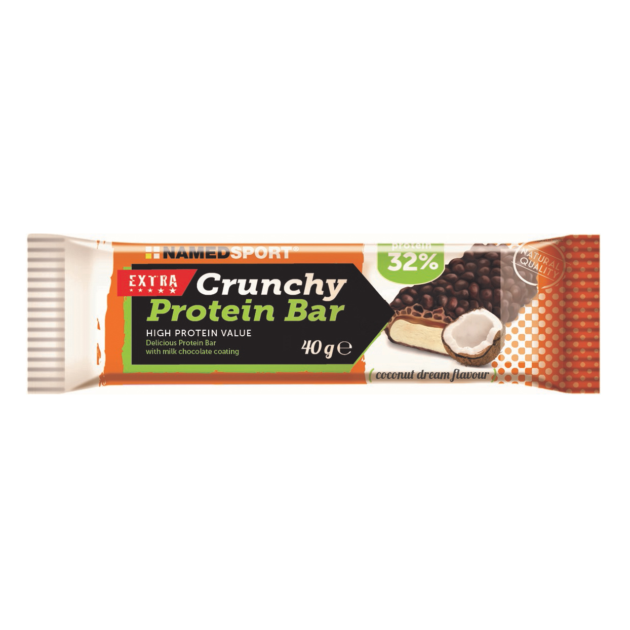 Crunchy Proteinbar Namedsport® Crunchy Protein Bar Coconut Dream - Risparmia Il 10% Con Codice: 10Named 1 Pz Barretta - Immagine 3