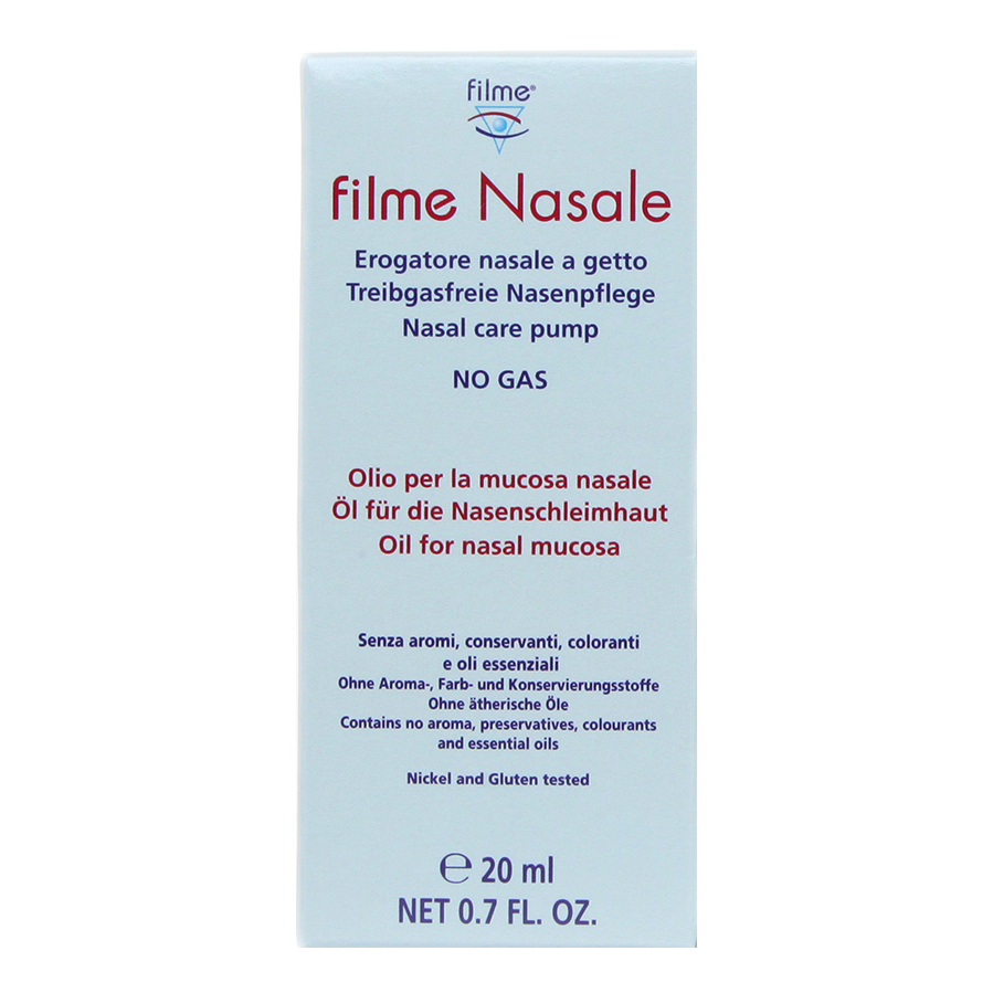 Filme Nasale Olio Dispositivo Medico per Mucosa Nasale Irritata al Tocoferolo Acetato 20ml - Hulka - Immagine 8