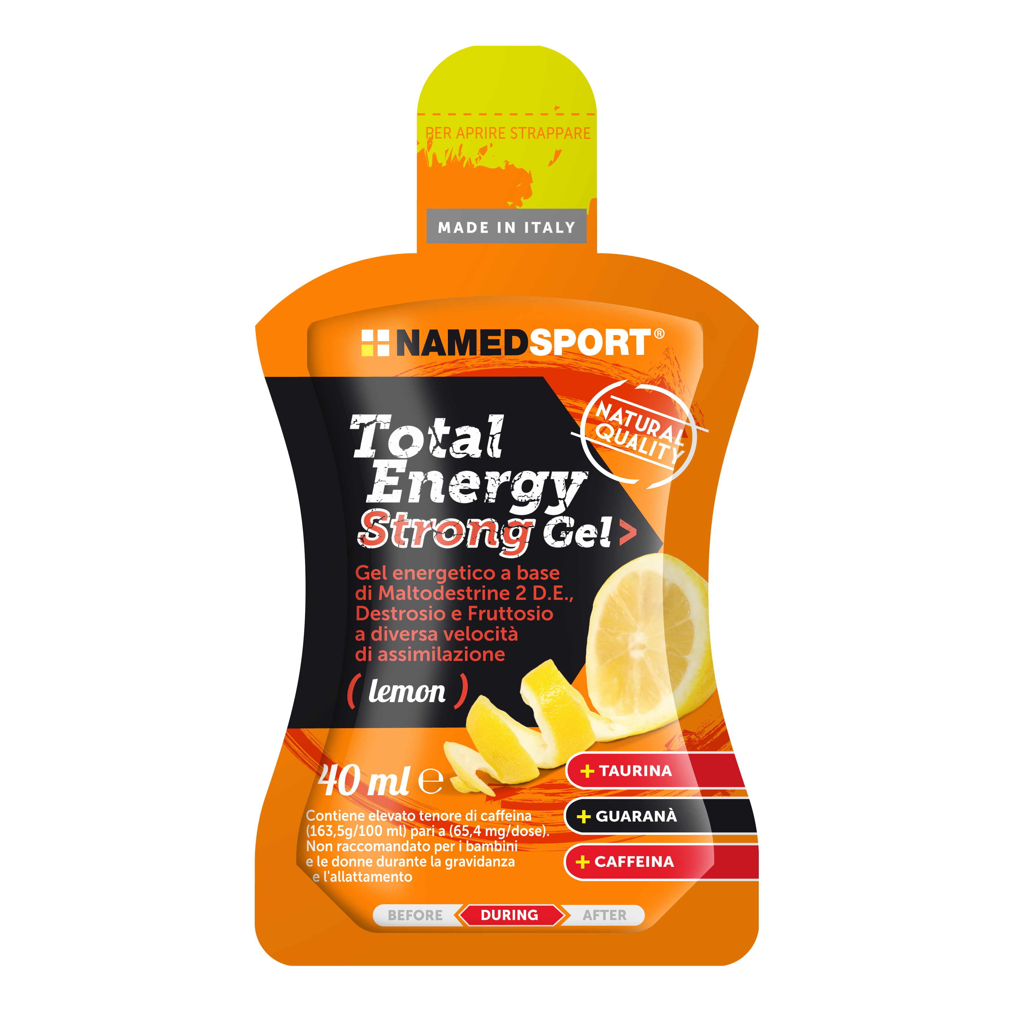 Named Total Energy Strong Lemon Gel 40 Ml - Immagine 6