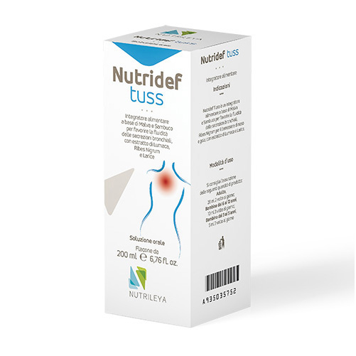 Nutrileya Malva Nutridef Tuss Per Vie Respiratorie 200 Ml - Immagine 7