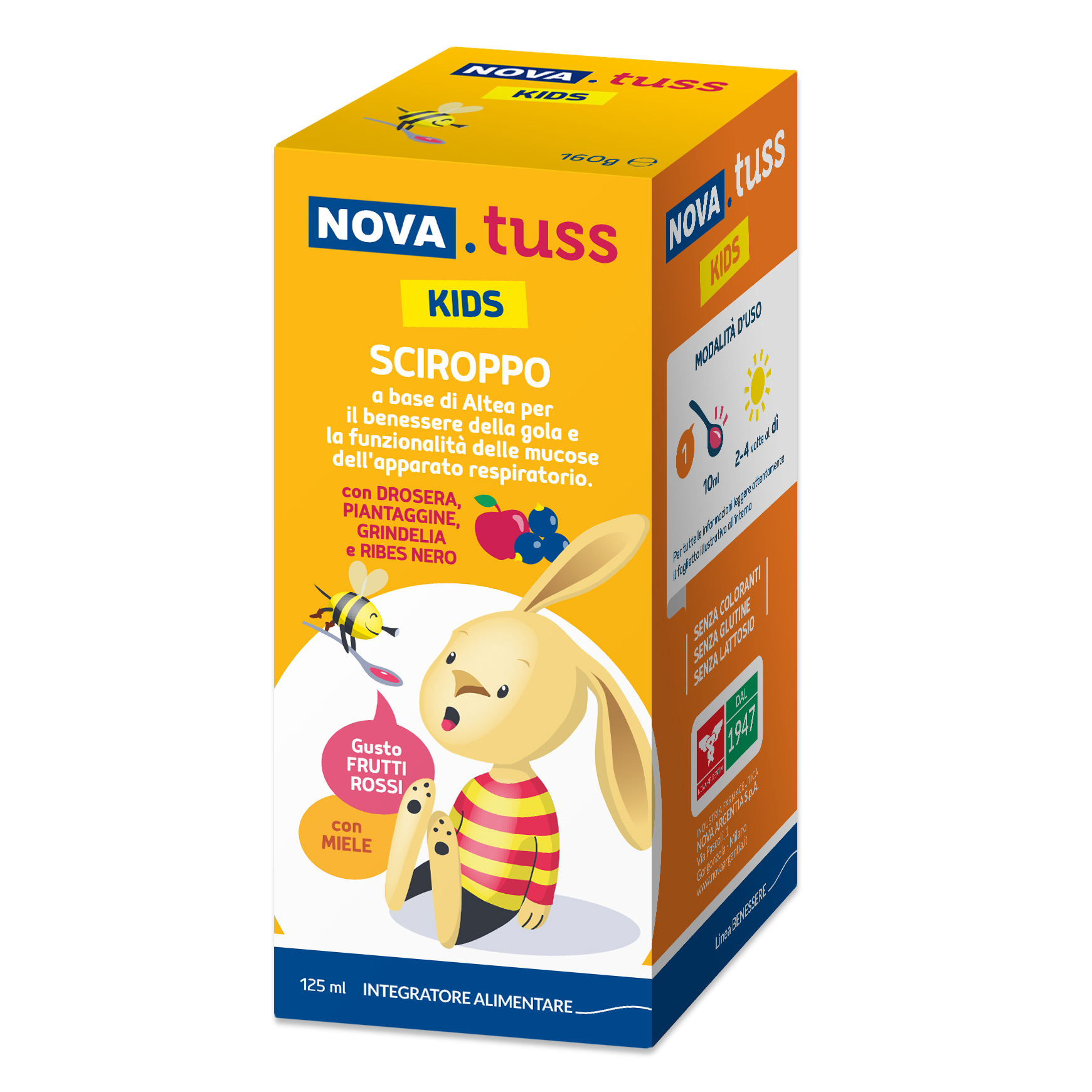 Nova. Tuss Nova.tuss Sciroppo Tosse 125 Ml Per La Tosse Bambino - Immagine 10