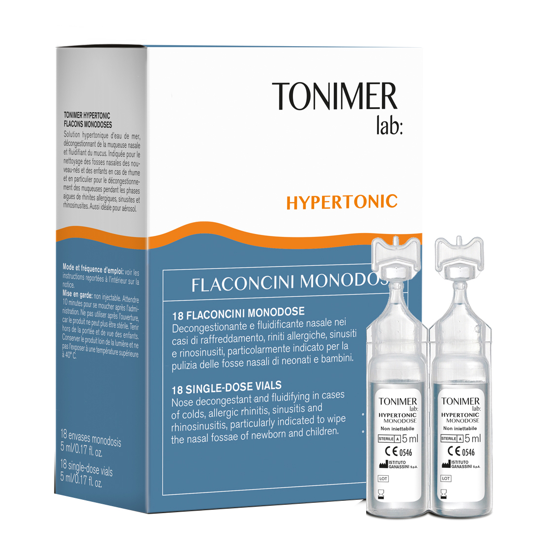 Tonimer Lab Soluzione Ipertonica Sterile Monodose 18 Flaconcini - Tonimer - Immagine 6
