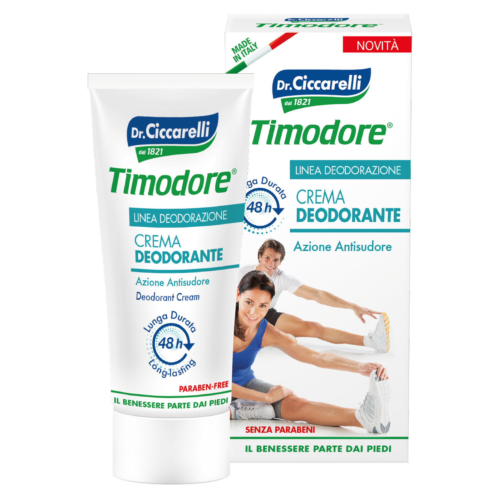 Timodore Crema Deodorante 48 Ore Per Piedi 50Ml - Immagine 6