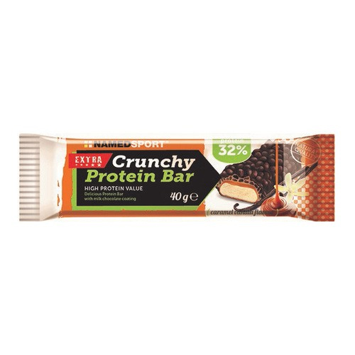 Crunchy Protein Bar Caramel Vanilla 1 Pezzo