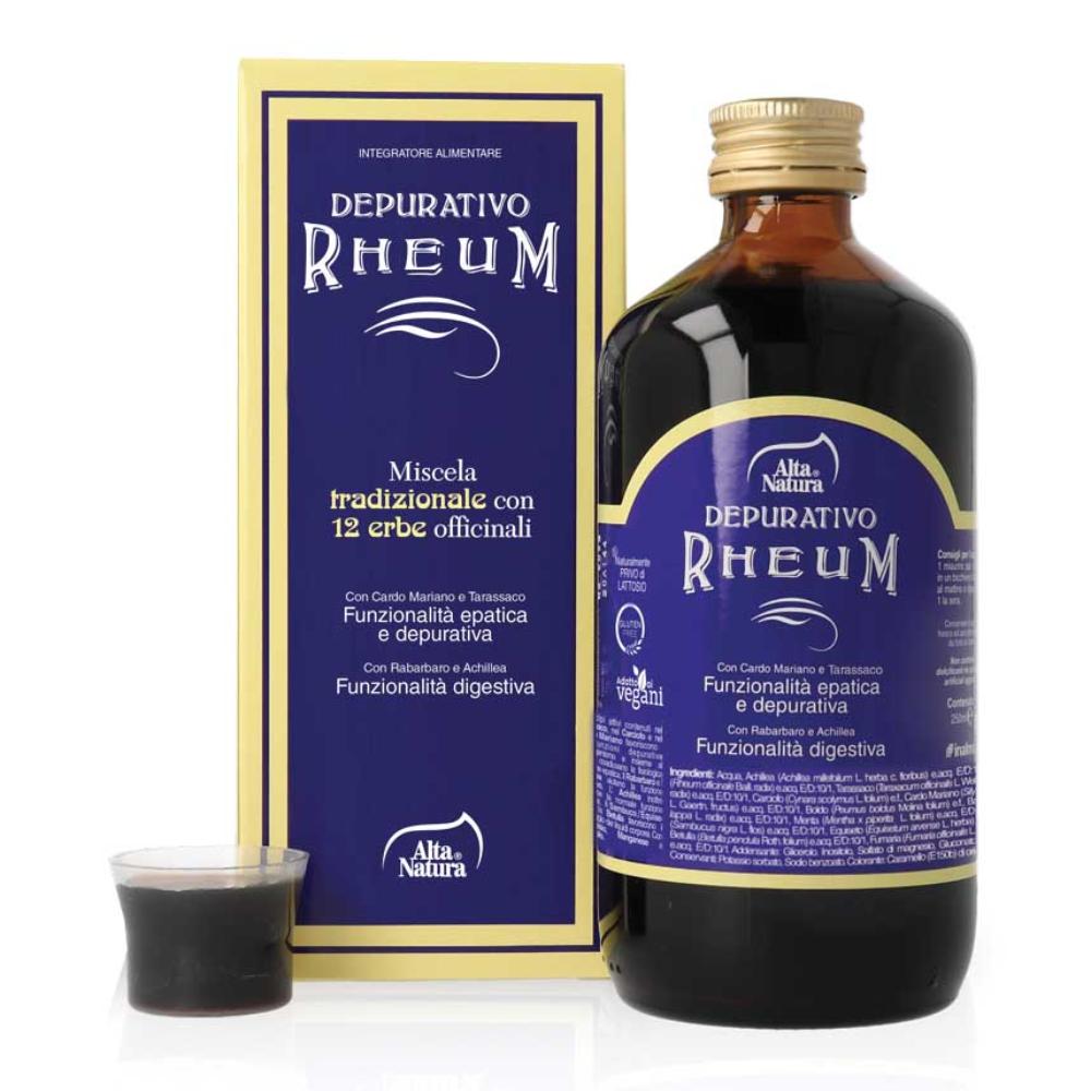Alta Natura Depurativo Rheum Miscela Erbe Officinali 250 Ml - Immagine 4
