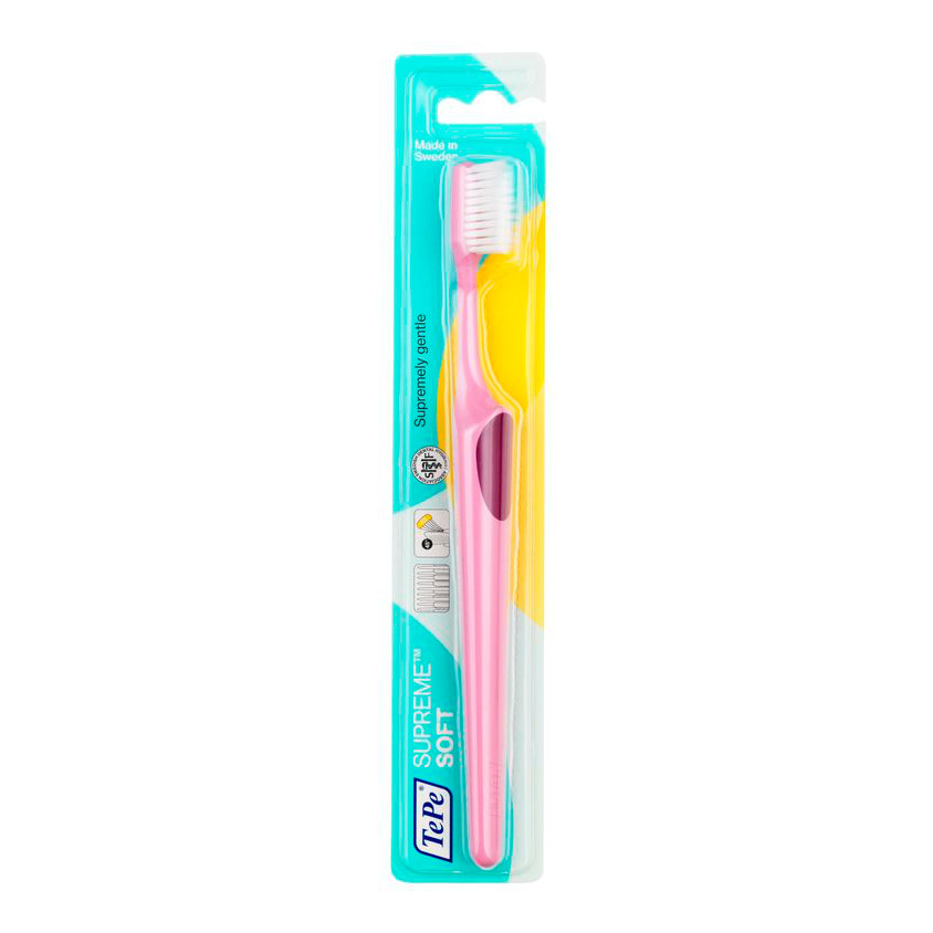 TEPE Supreme Soft - Spazzolino da denti manuale Colori assortiti - Immagine 6